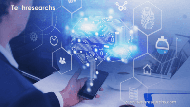 A picture showing AI in Business